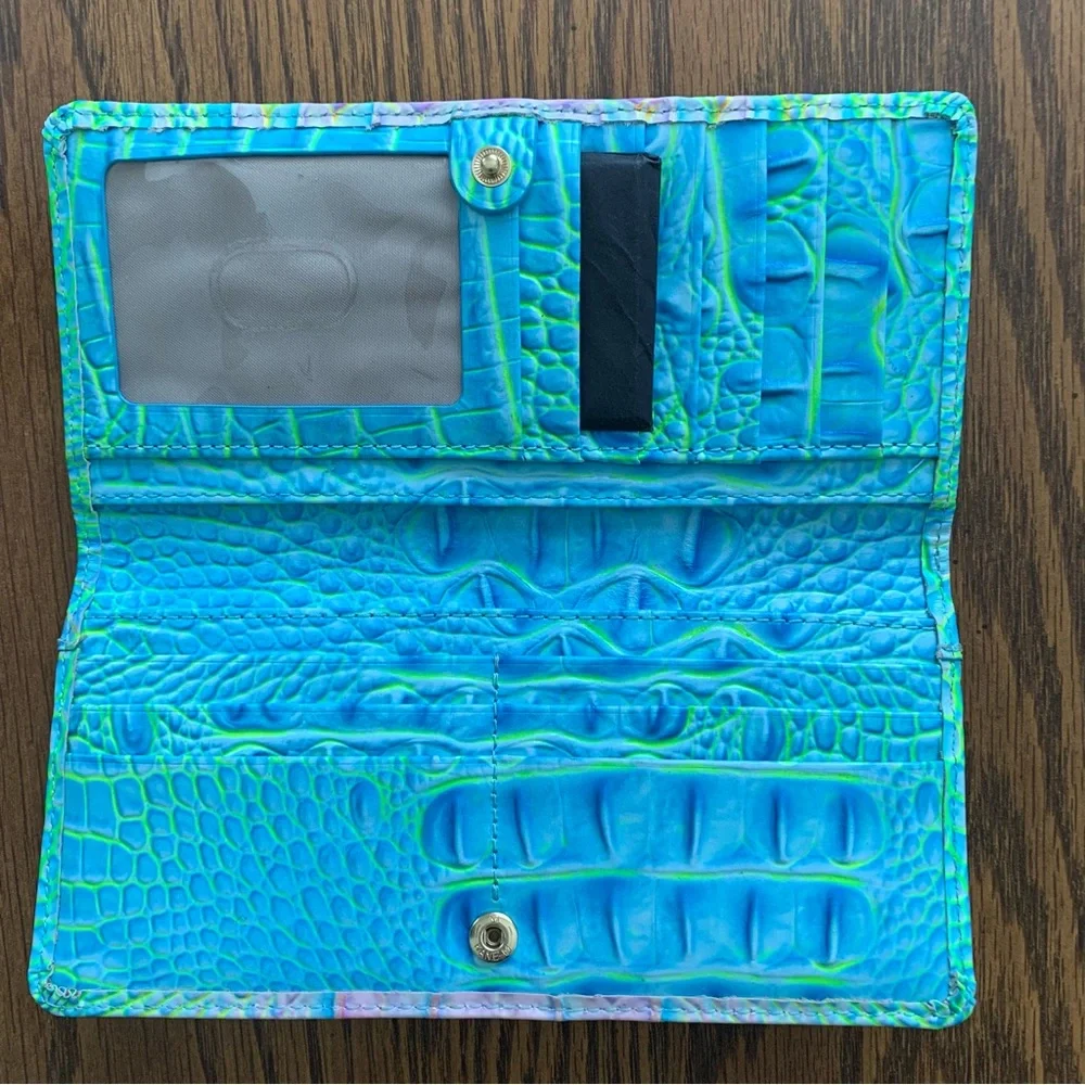 Brahmin Cotton Candy Ombre Melbourne Ady Wallet - Picture 6 of 10